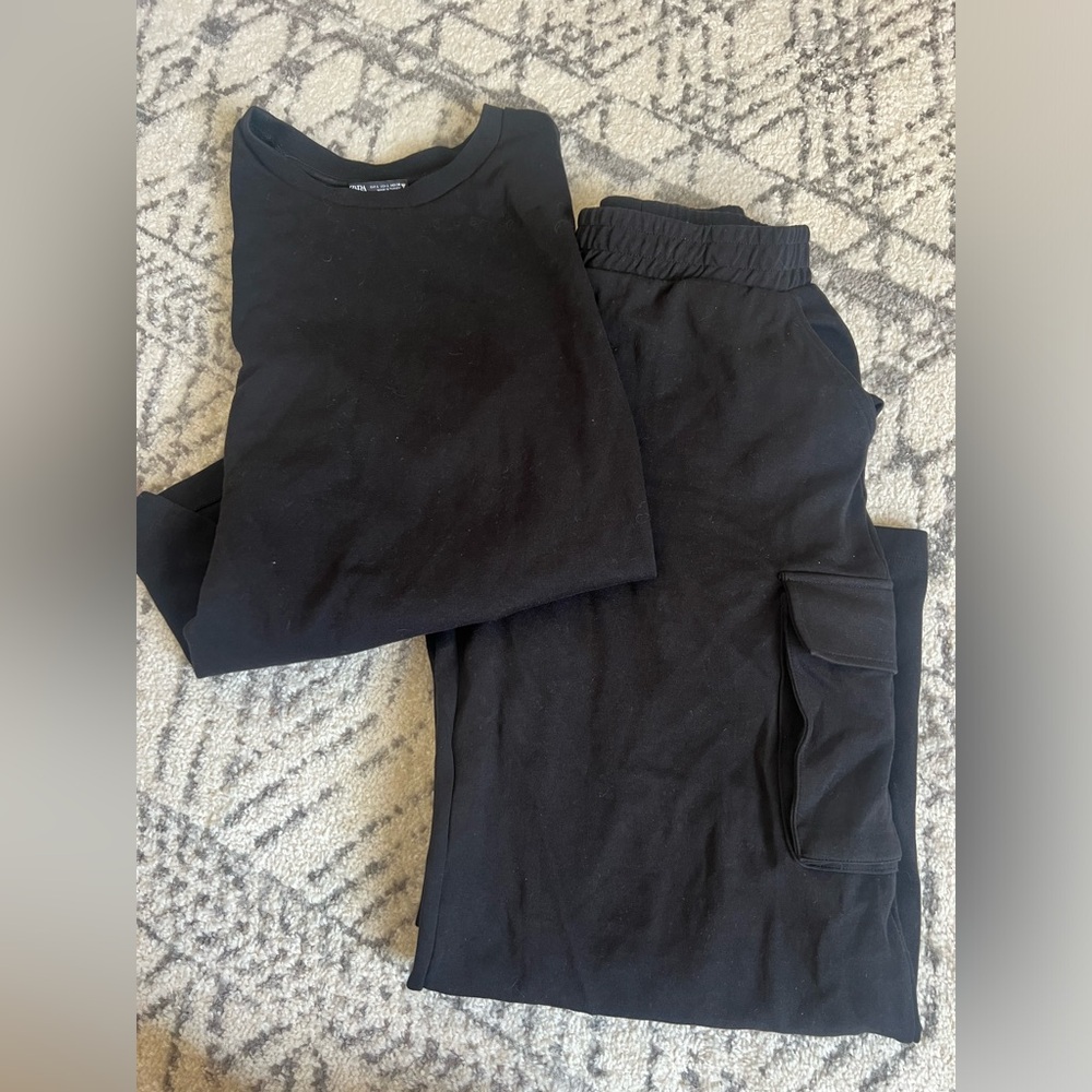 Zara matching set.